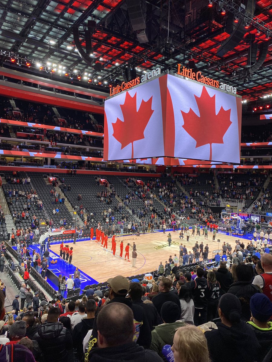 Let’s go <a href="/Raptors/">Toronto Raptors</a> … vs #Pistons