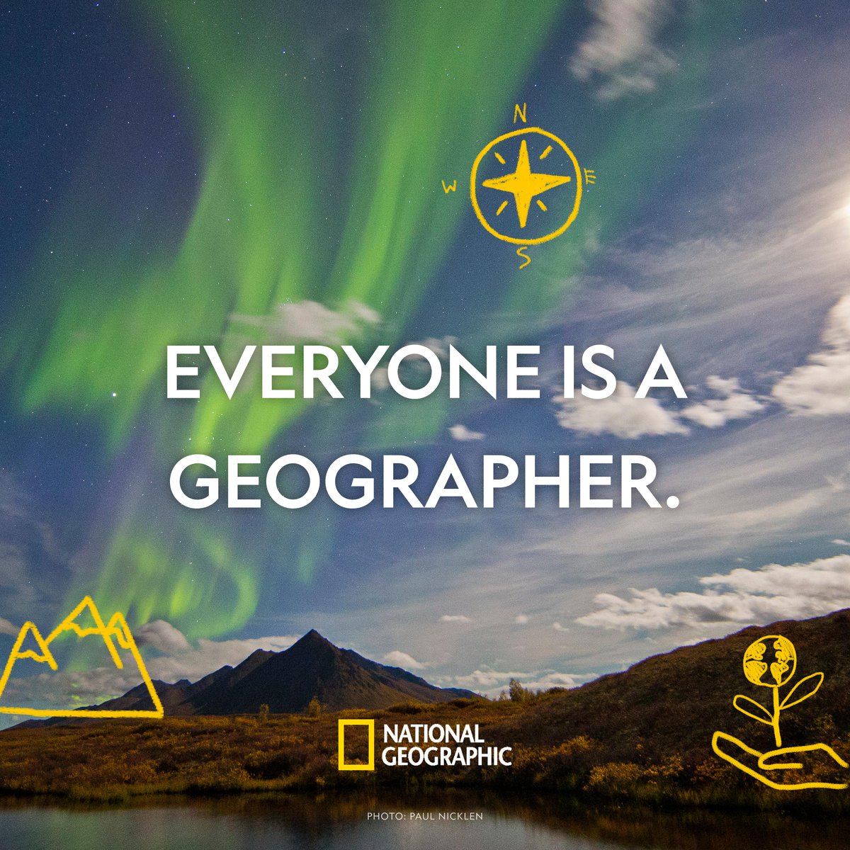 This #GeographyAwarenessWeek, gather your friends, family, coworkers, and everyone in between to help you celebrate! Use these activity and event ideas to show your love for geography. on.natgeo.org/6019MLg4x