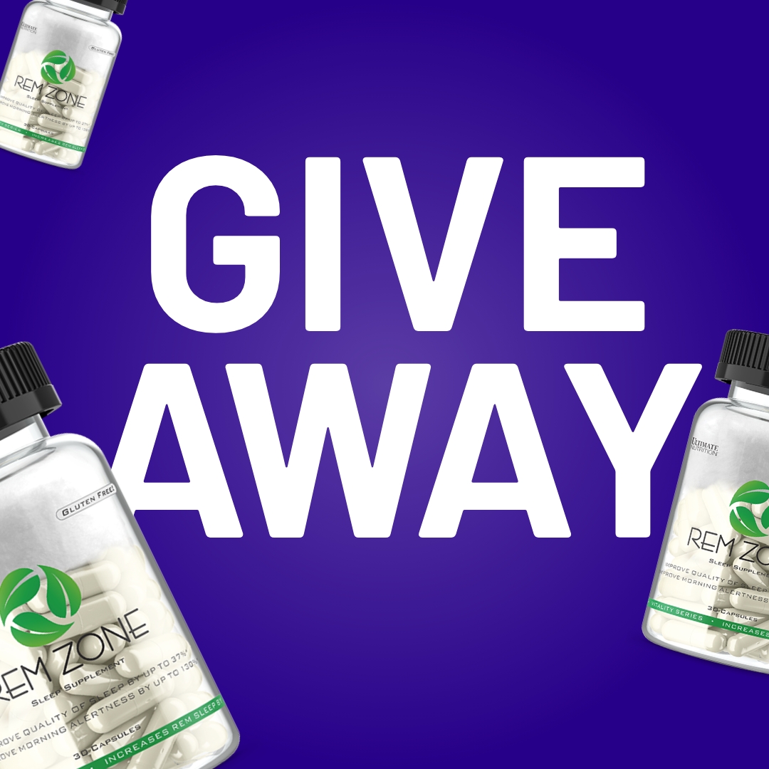 Enter to win a bottle of REM Zone—the best supplement for an active lifestyle.
 
ENTRY RULES
🌙 Like and retweet
🌙 Follow us 

BONUS
⭐️ Like our last 3 tweets for MORE chances to win!

#ultimatenutrition #beultimate #supplementgiveaway #giveaway #giveawayalert