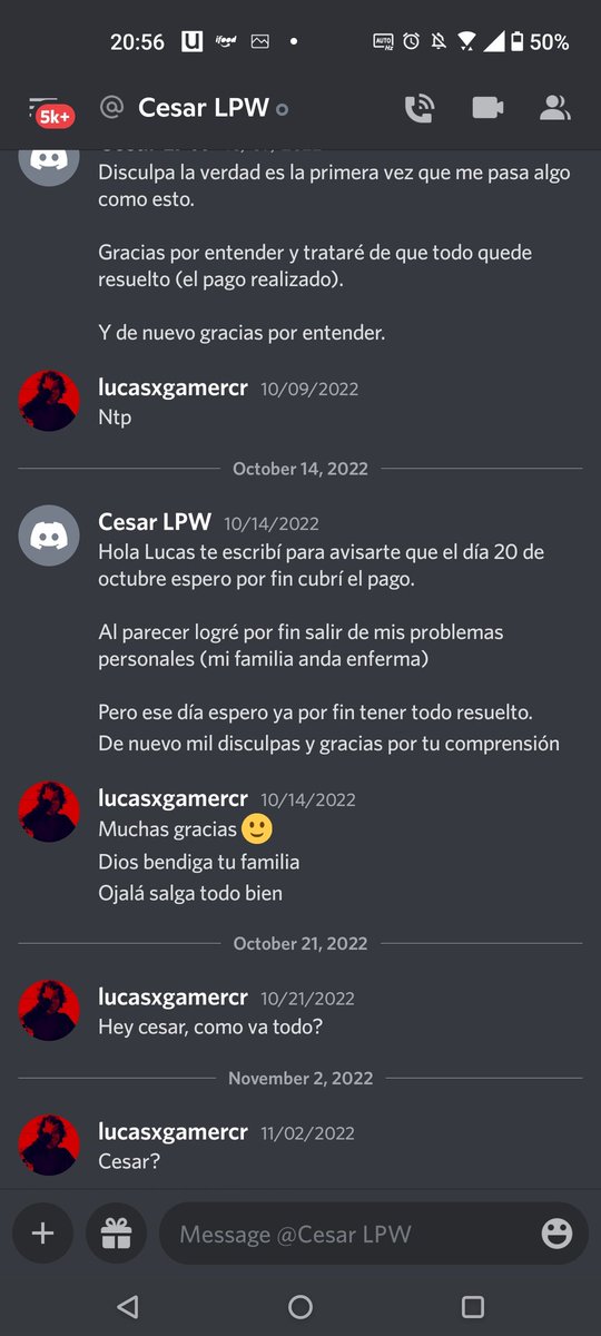 LucasXGamer CR tweet media