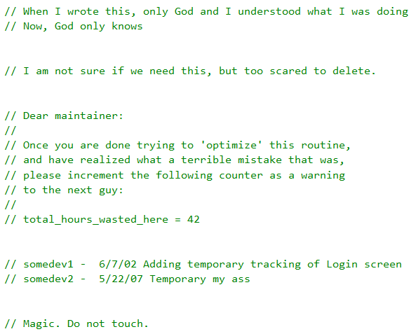 TheRealMibby's tweet image. Ah yes, “divine code” - it comes from the heavens when needed as a burst of inspiration, but no explanation. Not even the author knows how it works.