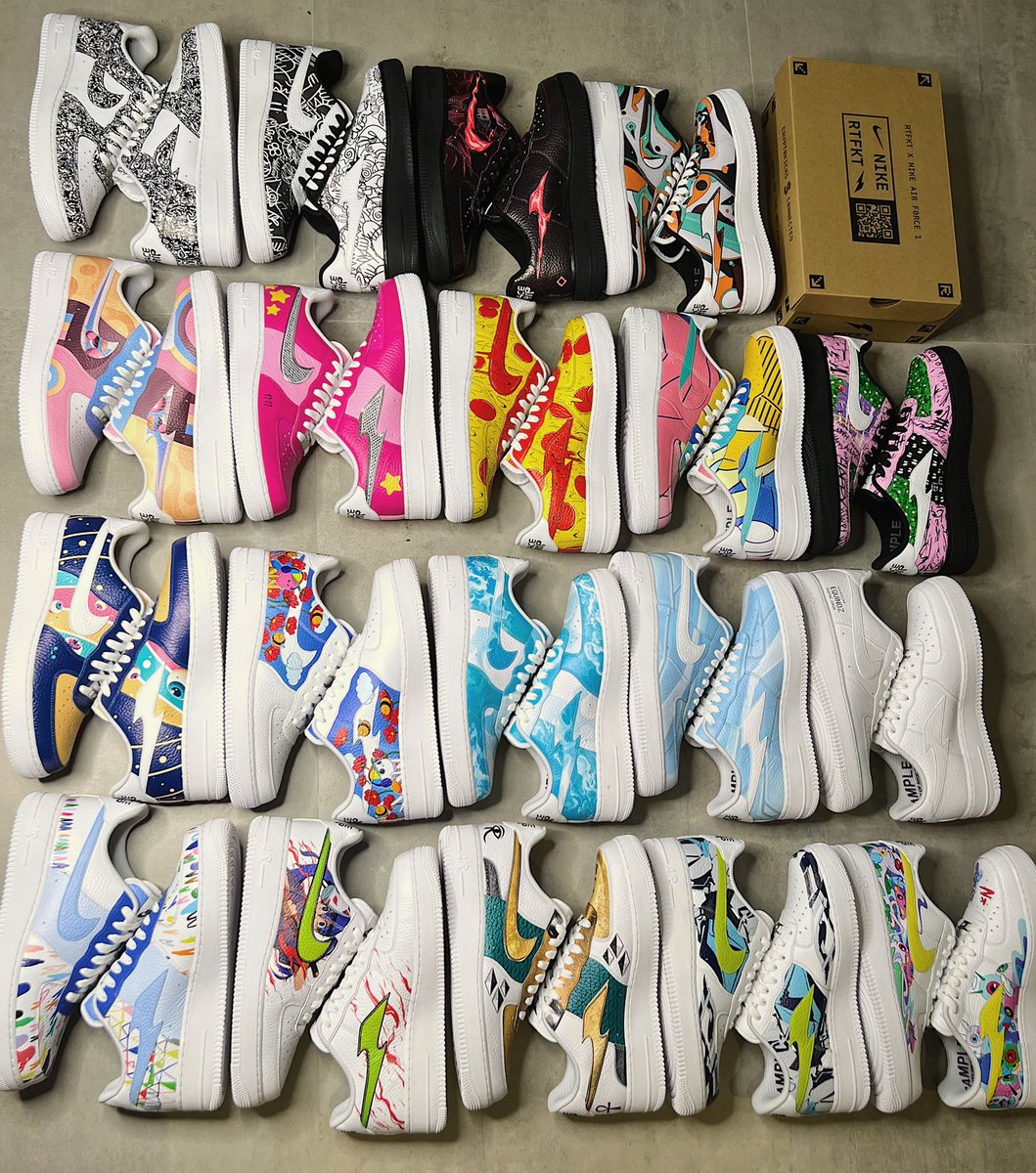 jinnobe_eth's tweet photo. いや、もっとあったよなぁ…
・プロジェクトAnimusのポスター?公開
・Space Drip AF1の出荷
・Nike footballの投稿動画内にCloneX !?
も10月以降の出来事でした!
#RTFTK を追いかけるのは容易ではない https://t.co/TAKYaIxkdw