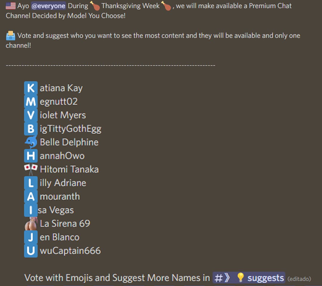 OnlyFans Leaks on Twitter: "Vote on Our Discord and Access a VIP Channel! 😈👉https://t.co