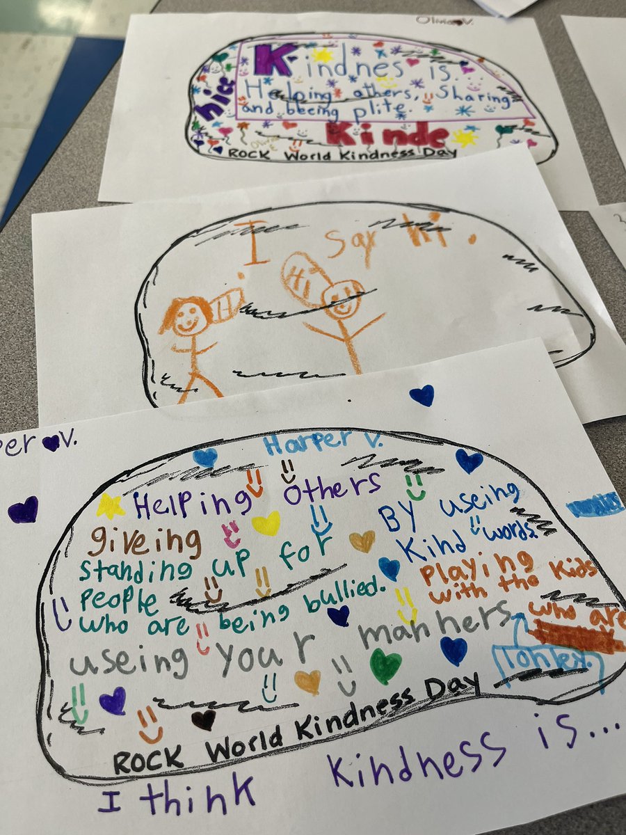 mschristyneu's tweet photo. ROCK - How we Respect Others by Choosing Kindness 🪨🌎 for #WorldKindnessDay2022 #lovemyjob #KindnessMatters #onecastle https://t.co/MmcAoR65J8
