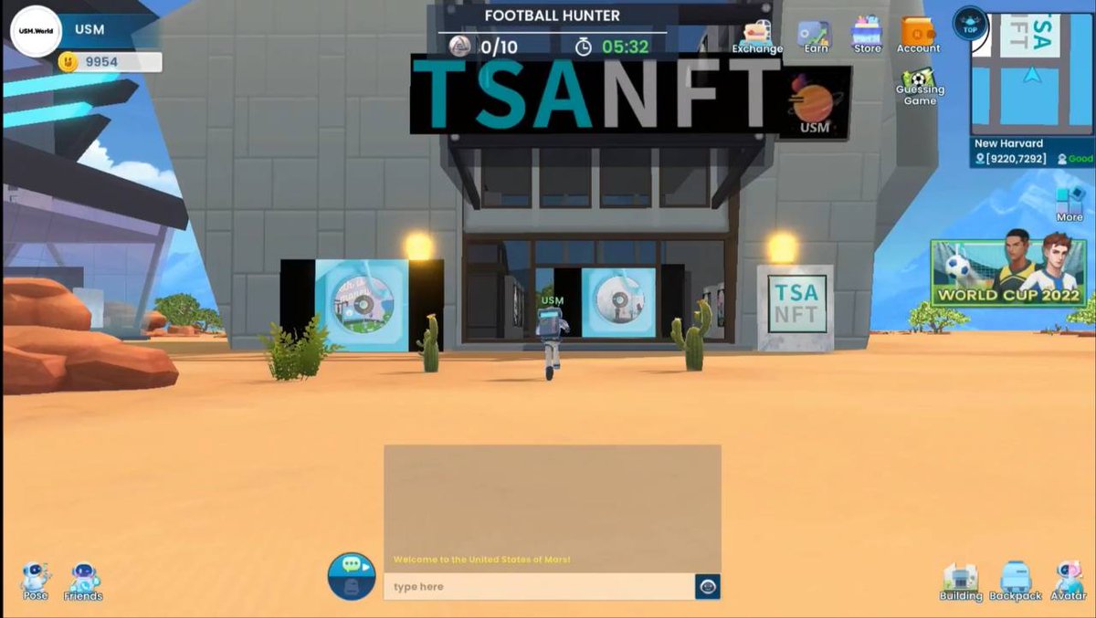 Hey Bro ! #TSANFT is launching on <a href="/USMverse/">USMLab.bab</a> 
Location: Football Field in New Harvard State [9954] USM.World

#Web3Dictionary is hosting opening ceremony this week. Join our member list: heymint.xyz/twd

#USM #TSAIncubator #Web3 #BNBChain #RACA3
<a href="/vessymink/">Vessy Mink</a>