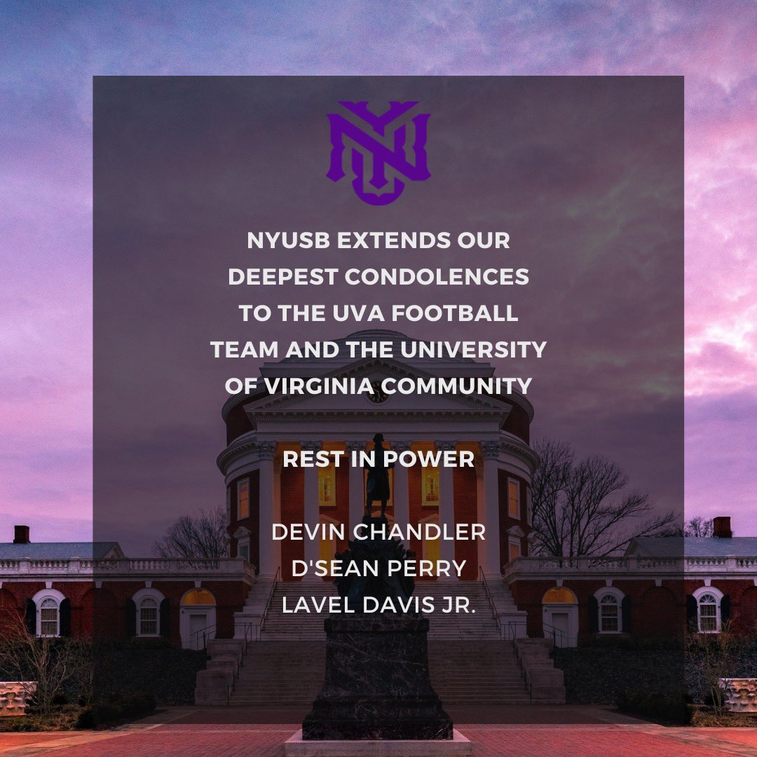 NYUSoftball's tweet photo. #UVAStrong 🤍 https://t.co/gLxtWInNal