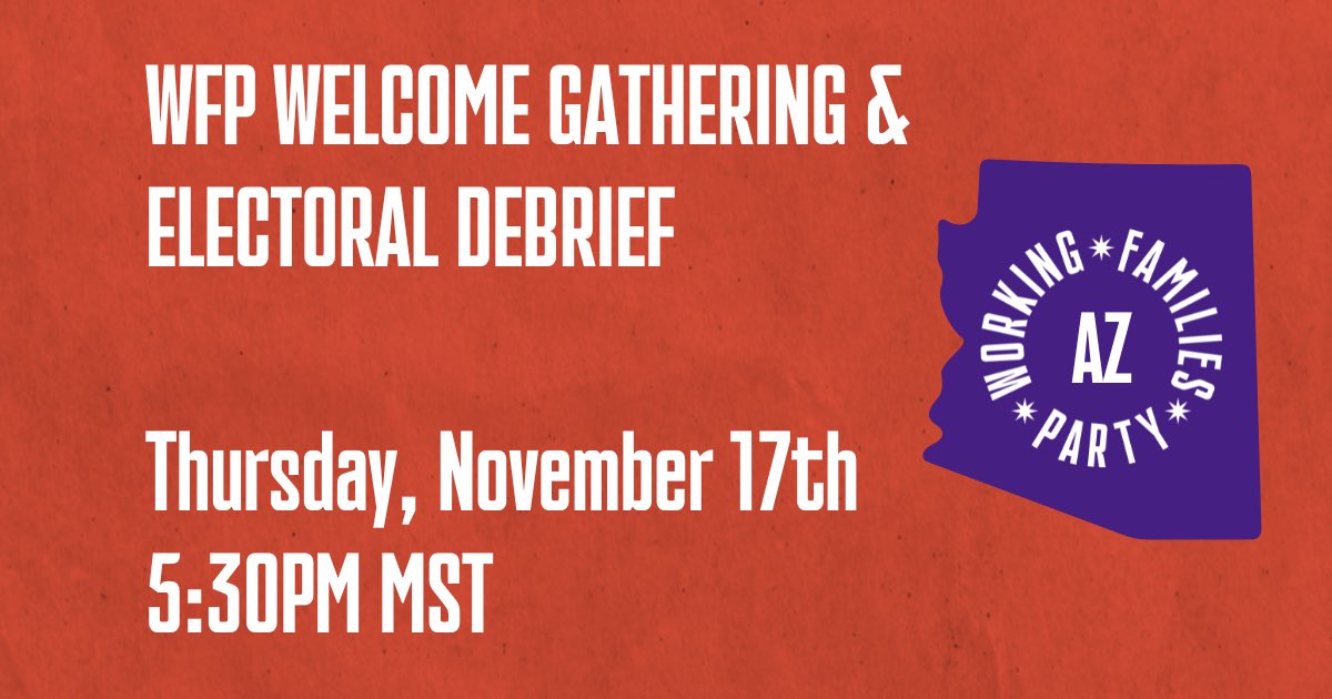 AZ Working Families Party tweet media