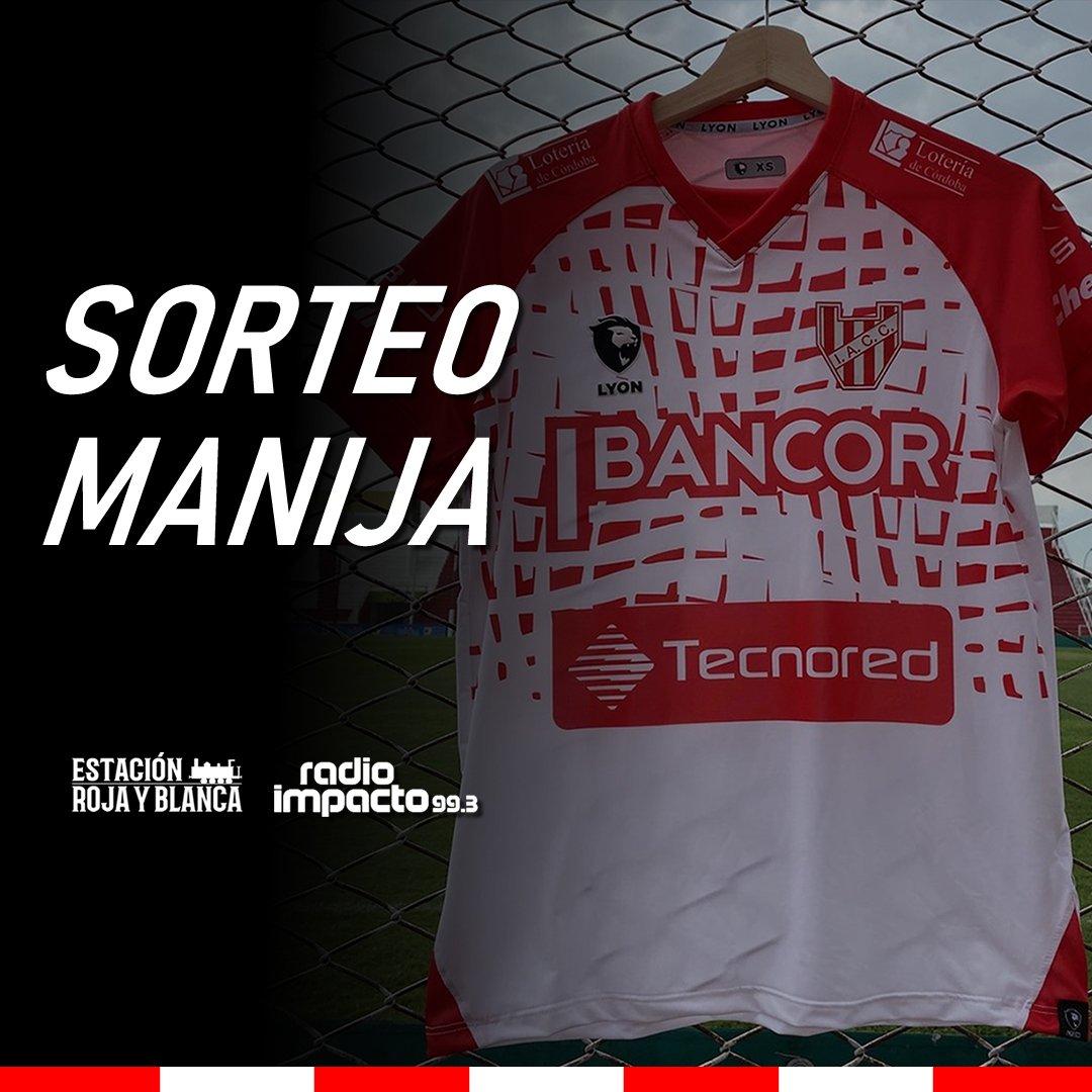 SORTEO MANIJA🇦🇹 Y como estamos re manija esperando que sea sábado Estación tiene un regalo para vos 😱 Te regalamos: La Camiseta oficial de #Instituto (Blanca) Para participar: 1) Seguínos 2) Dale ❤ y RT a esta publicación 3) Deja tus datos Sortea Viernes 18/11.