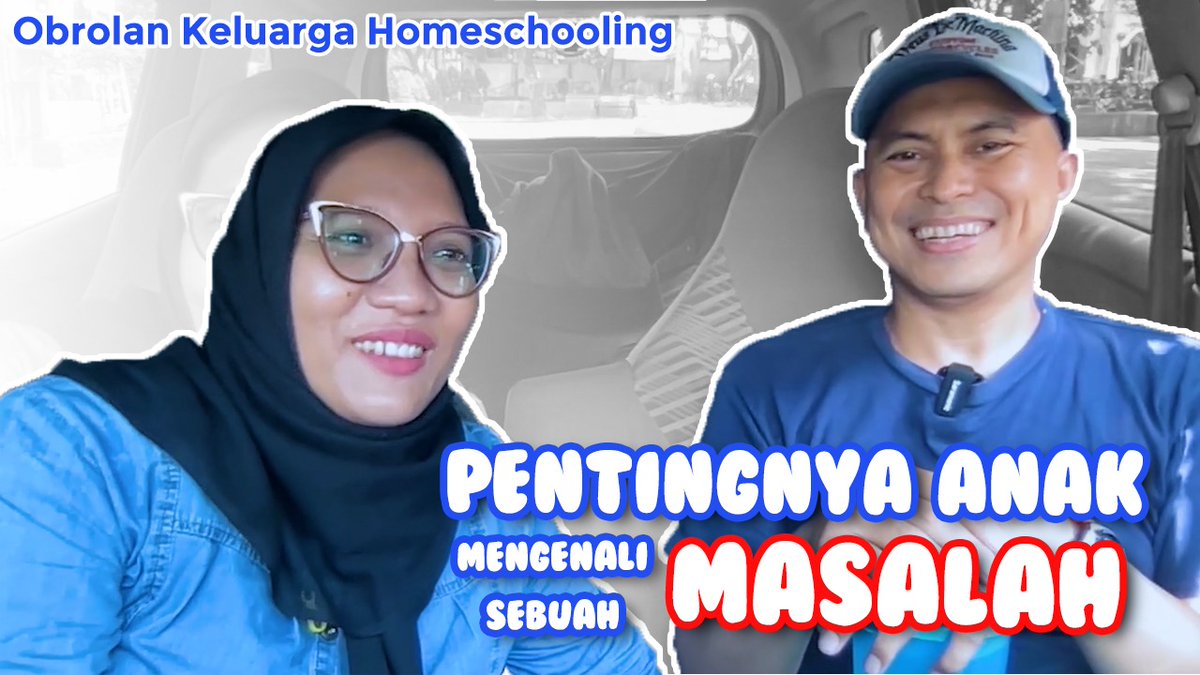 Banyak ortu menganggap anaknya bermasalah, padahal anaknya ajah ga tau mana yang masalah mana yang bukan, semua bingung ;) #YouTube #KeluargaMandiri #Homeschooling