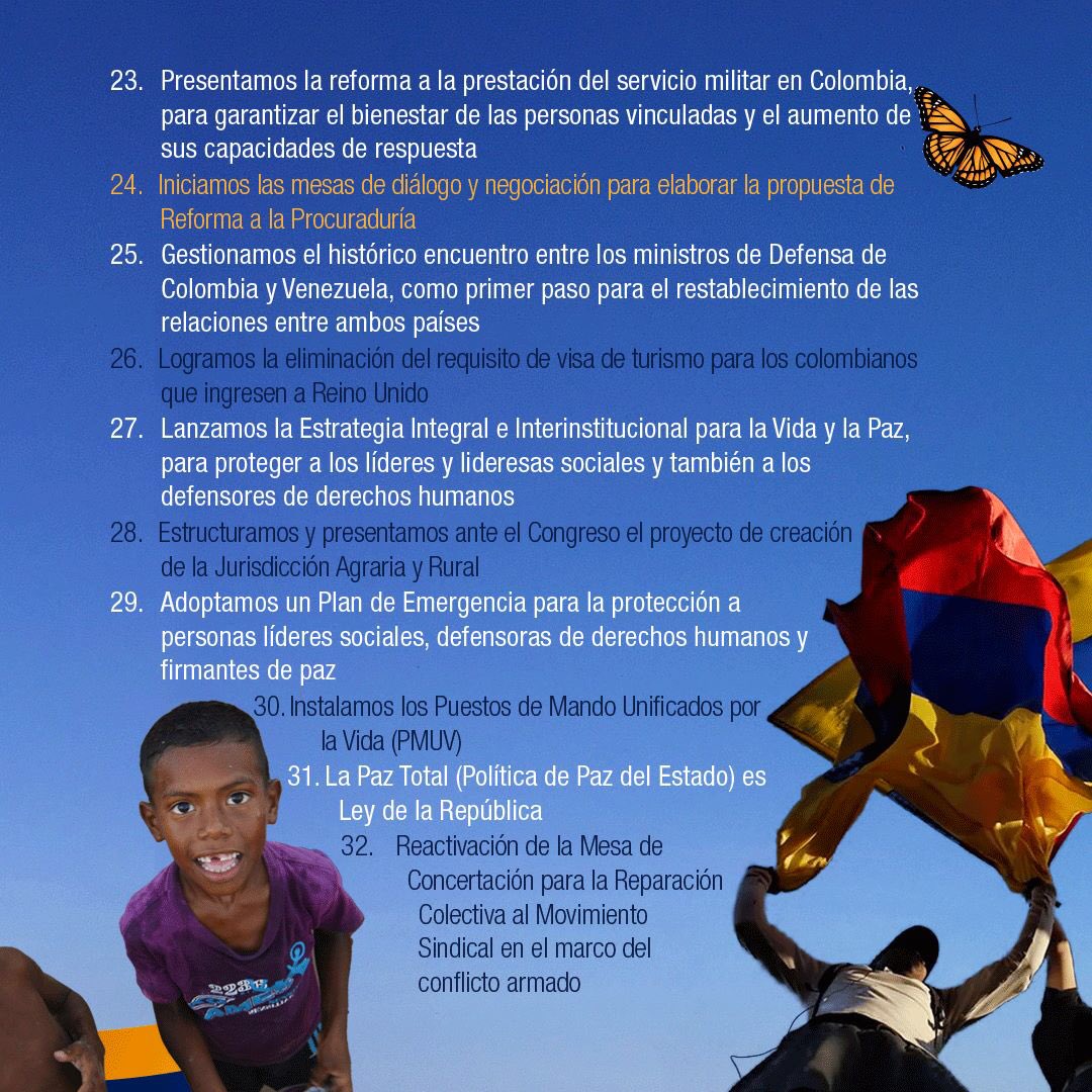 GustavoBolivar's tweet photo. Mañana #MarchoPorPetro
Hay que celebrar el cambio, respaldar al Gobierno, defender las reformas!
Aquí 100 hechos que demuestran, objetivamente, que Petro ha hecho más por Colombia en 3 meses que muchos gobiernos en años.
Favor RT
#100HechosEn100Días 
#100DiasDeCambio
Abro🧵 https://t.co/A2FKxUsg66