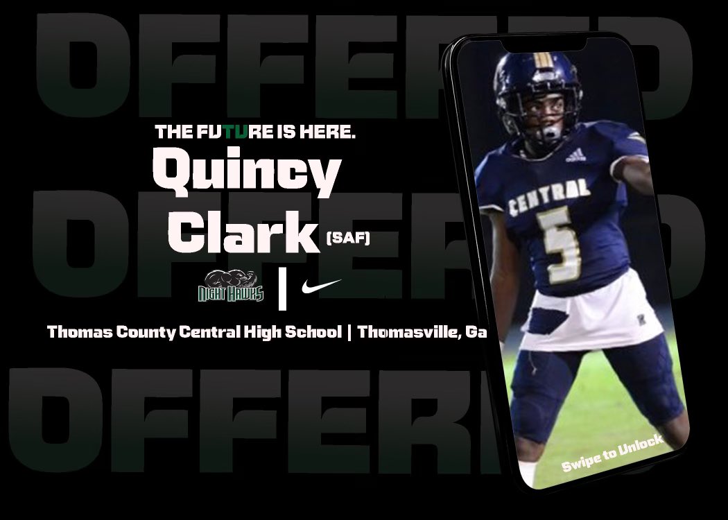 #TGFAD BLESSD to receive  my 2nd offer from Thomas University #blackflag 🏴 <a href="/CoachJRogers1/">Justin Rogers</a> <a href="/CoachAtkins_M/">Coach Mod 🐶</a> <a href="/tcchsyjfootball/">TCCHS Football</a>