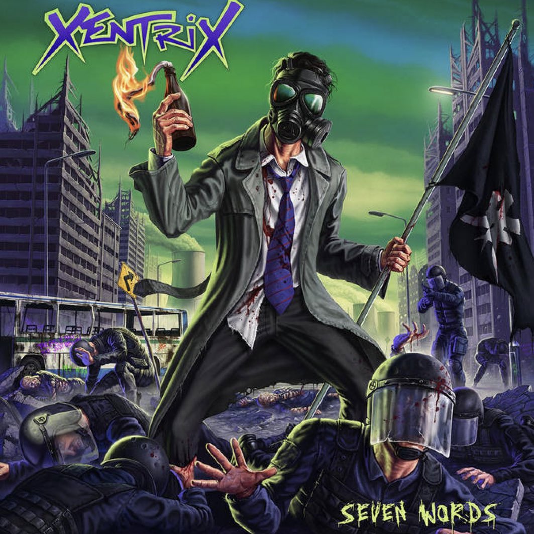 CoreyMirisola's tweet photo. Had the pleasure of listening to three, very different but all excellent albums today #EyeOfDoom #Malist  #Xentrix 🤘🏻 https://t.co/xVZlhvjaFQ