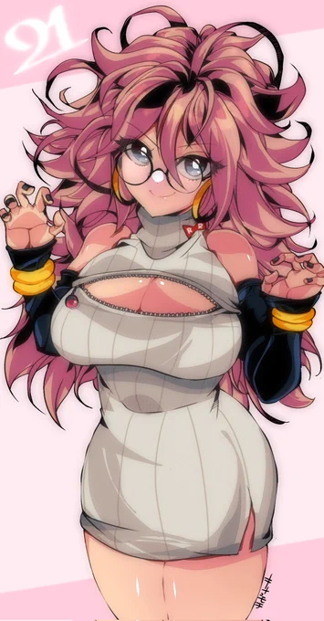 『21』#DragonBall #android21 