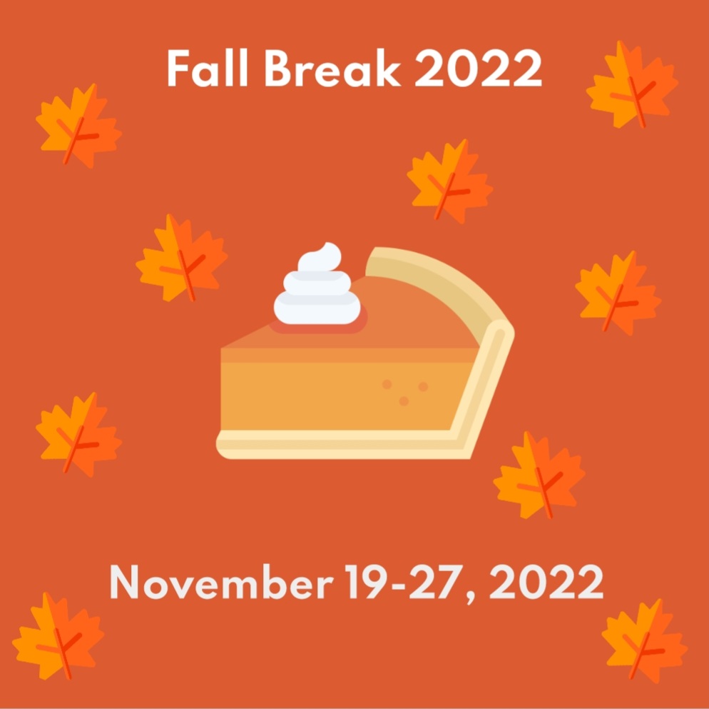 Fall break is quickly approaching, meaning there's just 3 weeks of school left!

If you plan to travel, be sure to email us at studyatthebeach@csulb.edu with your signed I-20, the dates you'll be outside the U.S., the location, and your emergency contact's name and phone number.