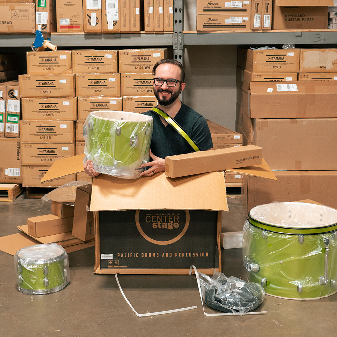 The look on their face when they unwrap their new PDP Center Stage 5 piece Drum Set.
Shop them here: bit.ly/3AhZPYP