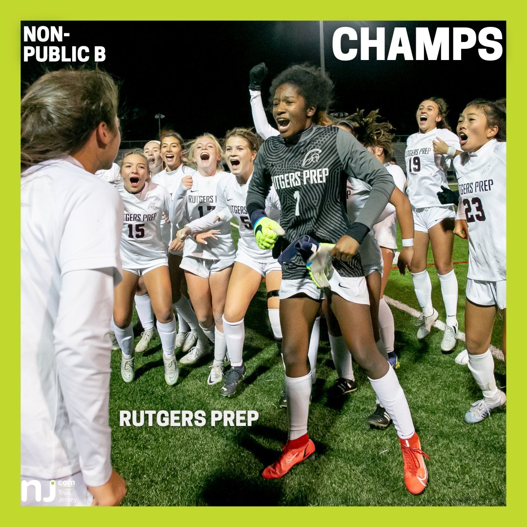 Congratulations to the Non-Public B girls soccer State Champions, Rutgers Prep!