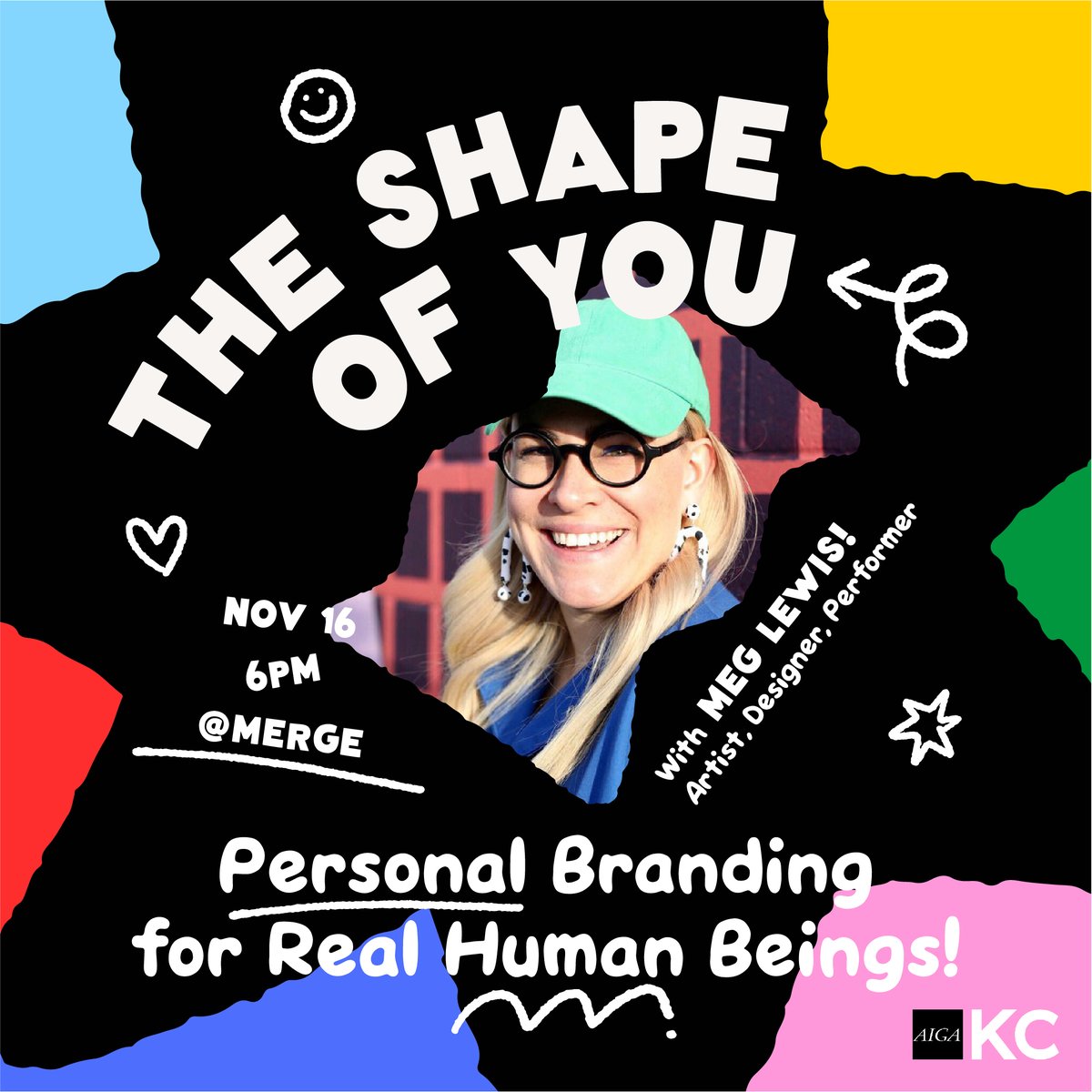 Last chance to grab tickets for “The Shape of You, Personal Branding for Real Human Beings” on Nov. 16 at Merge! This incredible presentation from Meg Lewis will be filled with color and laughter. You won’t want to miss it! Visit the link in our bio to get your tickets.