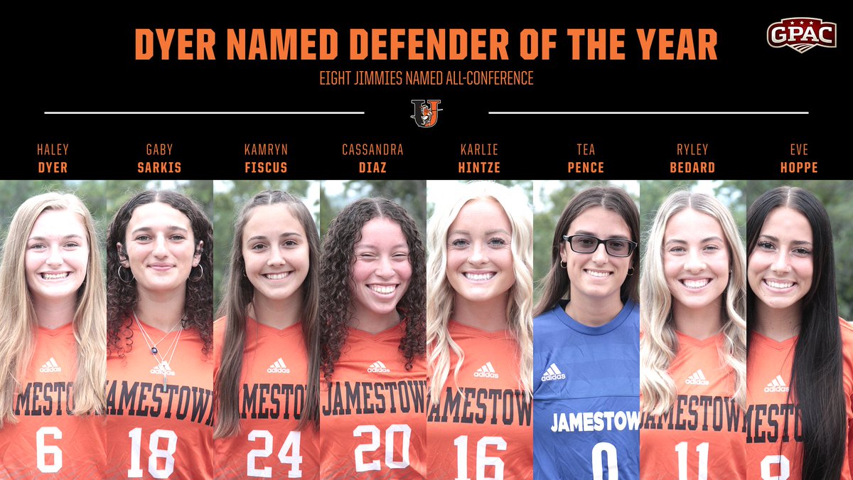 JimmieAthletics's tweet photo. Women's Soccer: Dyer named Defender of the Year; 8 Jimmies named all-conference
 - https://t.co/NpVDllAHOU https://t.co/0IOMJOUvB5