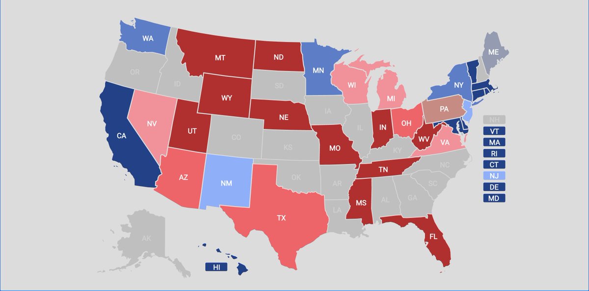 Ryan Jakubowski 🇺🇦 on Twitter "Waytooearly 2025 Senate ratings"