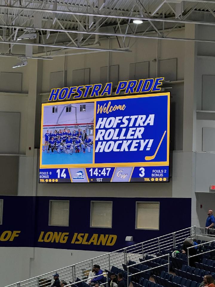 Thanks for having us <a href="/HofstraMBB/">Hofstra Men's Basketball</a> #HofstraPride #RollPride