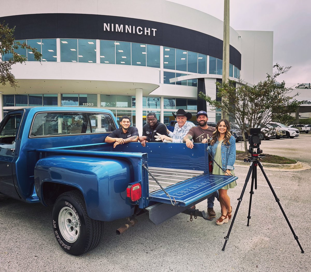 We had fun filming with ScottWhatleyCreative.com for an upcoming video at the dealership today! Special Thank You to American Classics Auto Sales for allowing us to use your ‘81 Chevy for the shoot. #nimnichtjax