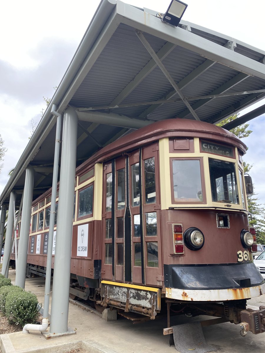Own a piece of South Australian history – tram 361. As part of the long-term plans for the former Buffalo site at #Glenelg, the tram will be removed in late 2023. Expressions of interest are now being sought to find it a new home. yourholdfast.com/tram-361 
#holdfastbay