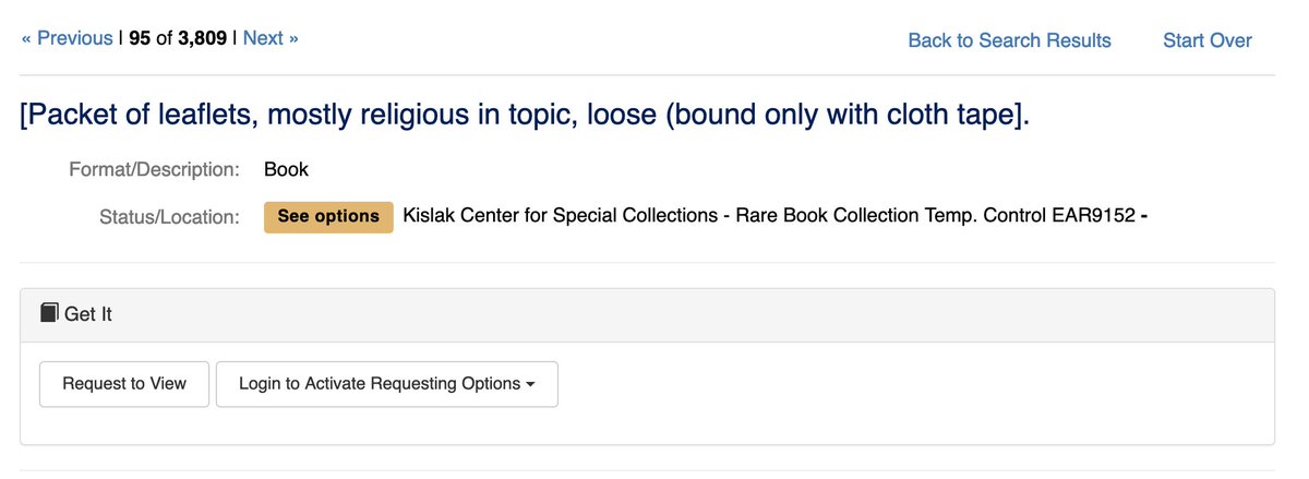 MitchFraas's tweet photo. I love finding these kinds of stub catalog records. "Mostly religious" you say? Well that clears it up.
#mostlyreligious #clothtape https://t.co/4ok1thBWek