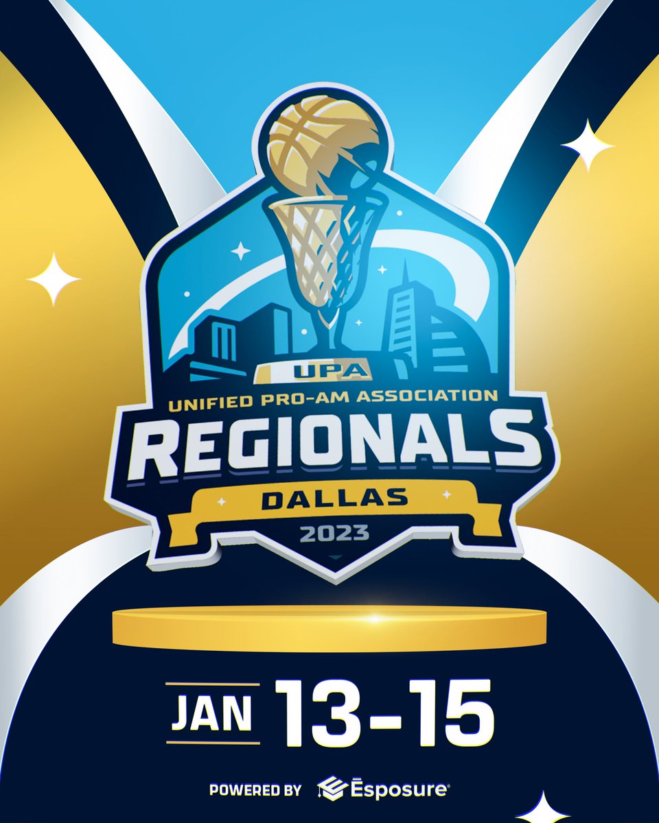 WRProAmLeague's tweet photo. Introducing 1 of many @UnifiedProAm Regionals

Location: Dallas, TX 
Dates: Jan 13 - 15, 2023
Prize Pool: $30,000

More details soon to come… https://t.co/wxqBcqxipQ