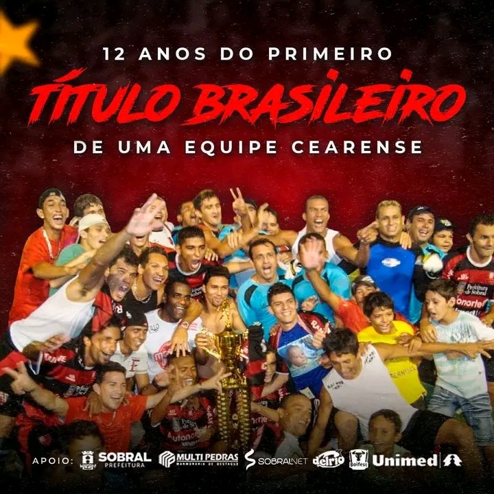 O MAIOR TÍTULO DO INTERIOR CEARENSE. ❤️🖤🏹