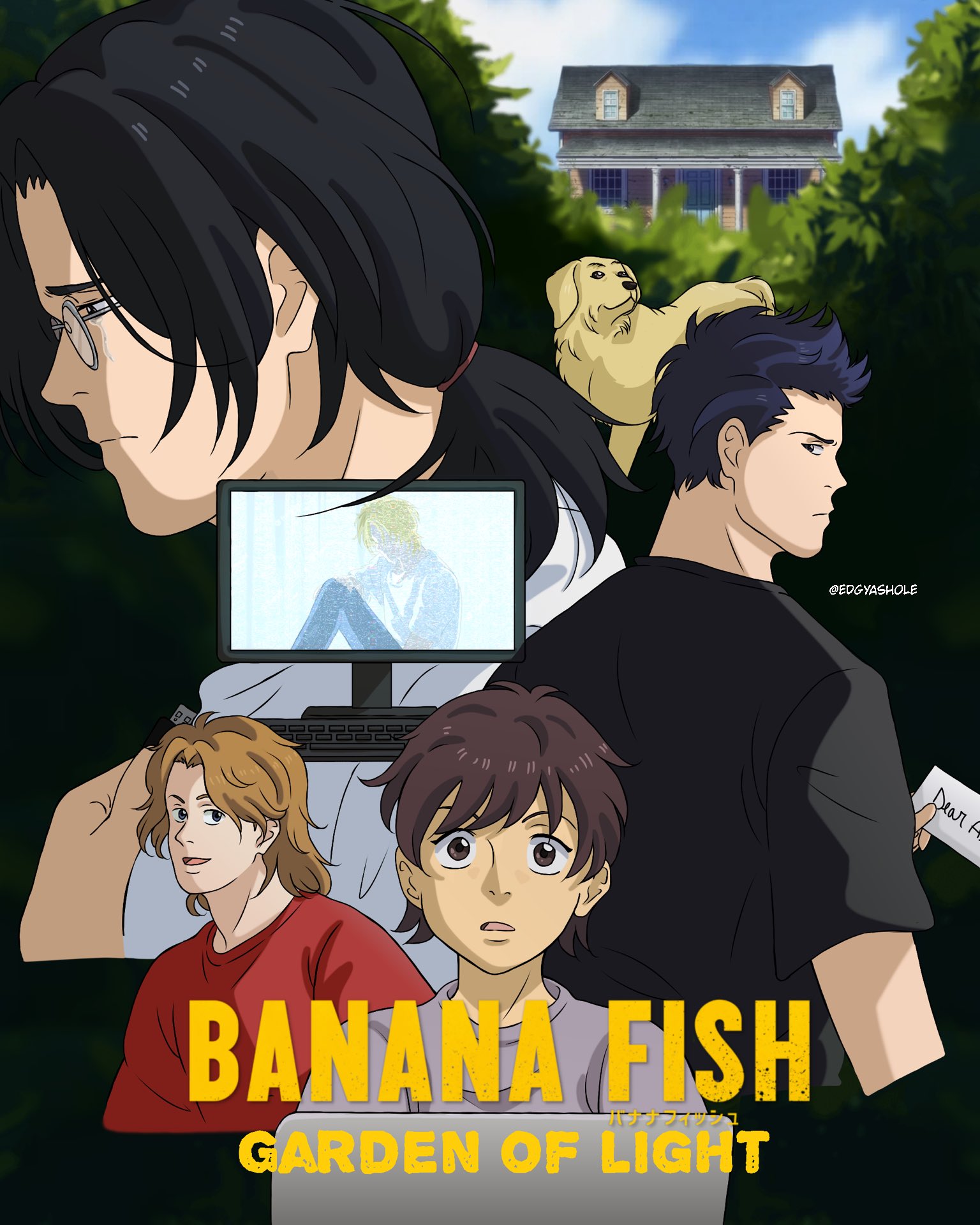 ZERO (LiaM.) on Twitter "Finally had the chance to finish it 😭😭😭 BANANA FISH GARDEN OF LIGHT