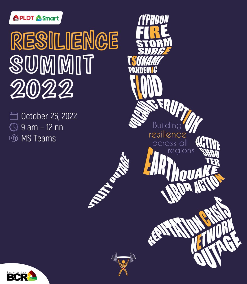 pldt's tweet photo. PLDT and @LiveSmart held their annual Resilience Summit to strengthen the Group’s organizational resilience and cultivate a culture of preparedness among employees. The telco’s leadership direction is to serve its customers better even amidst disruptions. https://t.co/3JbLH2C8qG https://t.co/ScW5Oav6hF