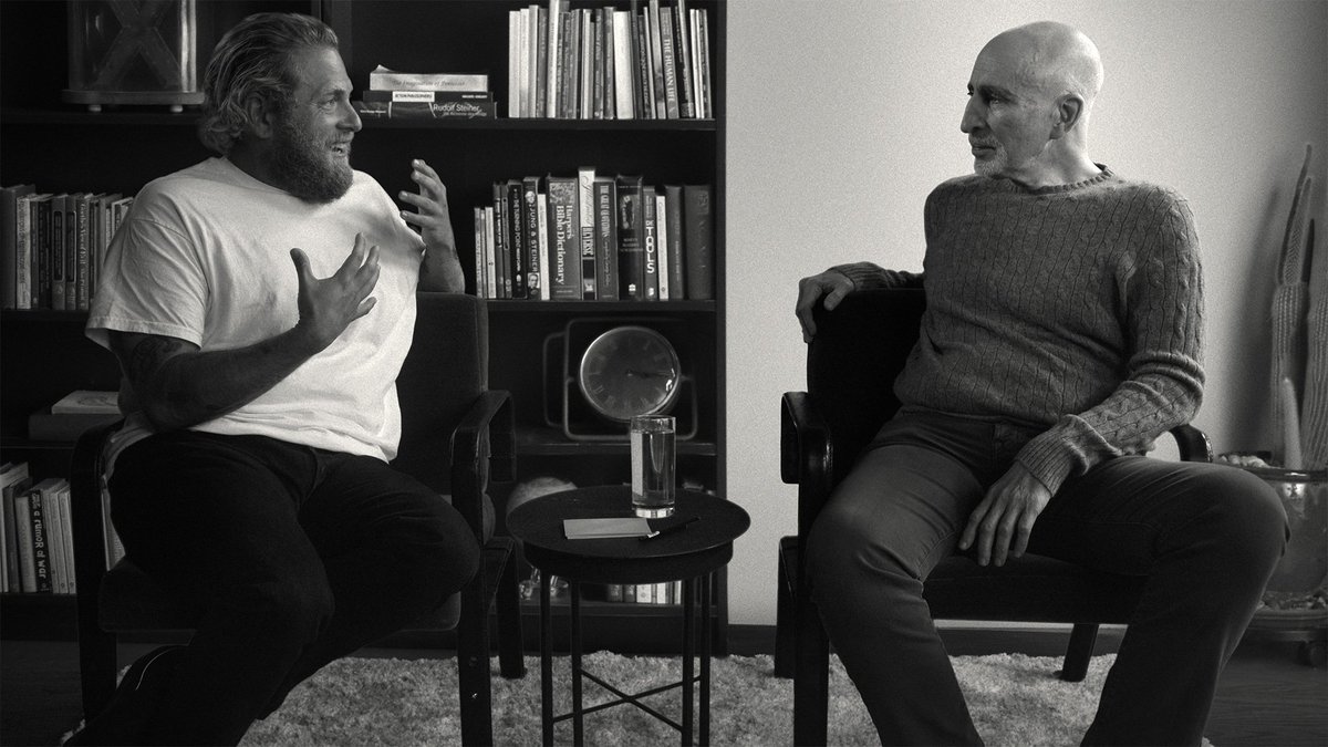 akospeterbencze's tweet photo. #Stutz: At its best moments, #JonahHill's documentary is overflowing with vulnerability. It blocks out everything else and focuses on two people being as honest as possible. There's so much emotion between them that you'll be moved too by simply letting yourself feel that energy. https://t.co/iS0UyOhMr8