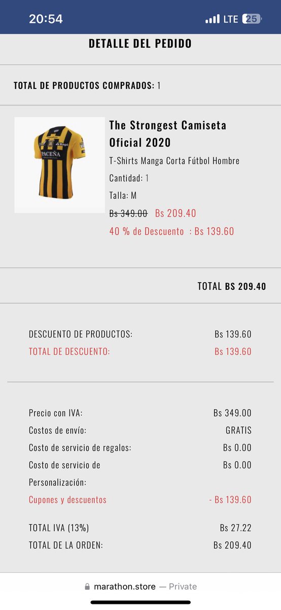 odnlpm's tweet photo. @castellon_cl Gracias crack, resulta que anda mal la pagina de marathon. Debes añadir el producto a tu carrito antes de hacer login y recien ingresar a tu cuenta al pagar @FabricoY https://t.co/XxbioKnaNg
