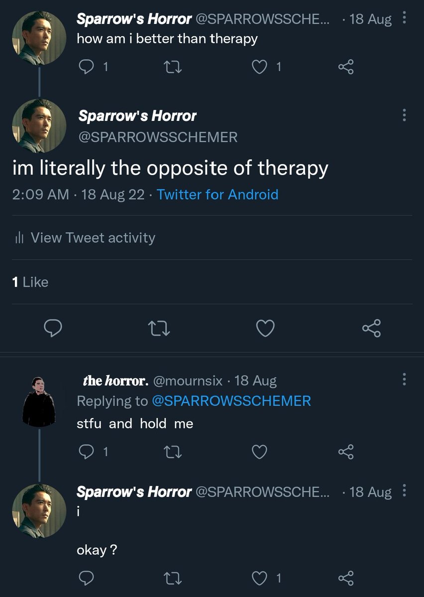 SPARROWSSCHEMER's tweet photo. || ☕ ; came on here to reread all the chaos i've did on here
Throwback to all this with Zeal JSJFKE https://t.co/1mxD1suFnE