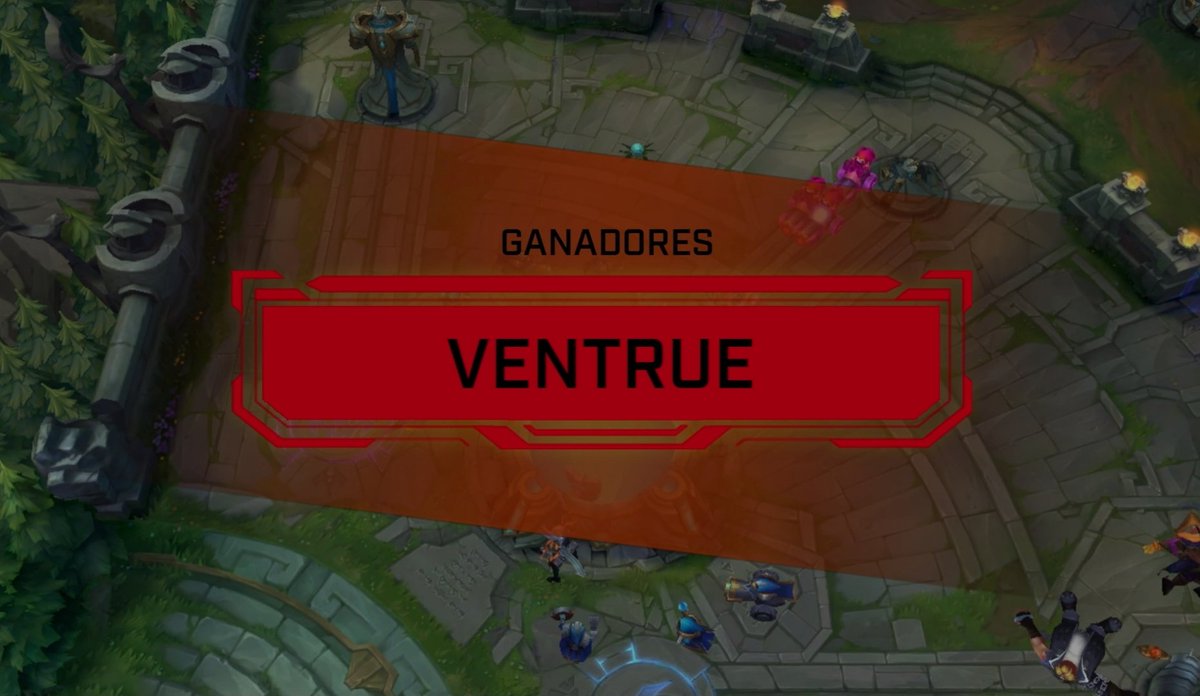Somos los expulsados de su equipo

Somos los no aceptados en un equipo

Somos los destituidos de una competición

Somos los tratados injustamente

Somos los odiados por muchos

Somos los campeones de la Rumble Rift y nos vamos para Monterrey!!!