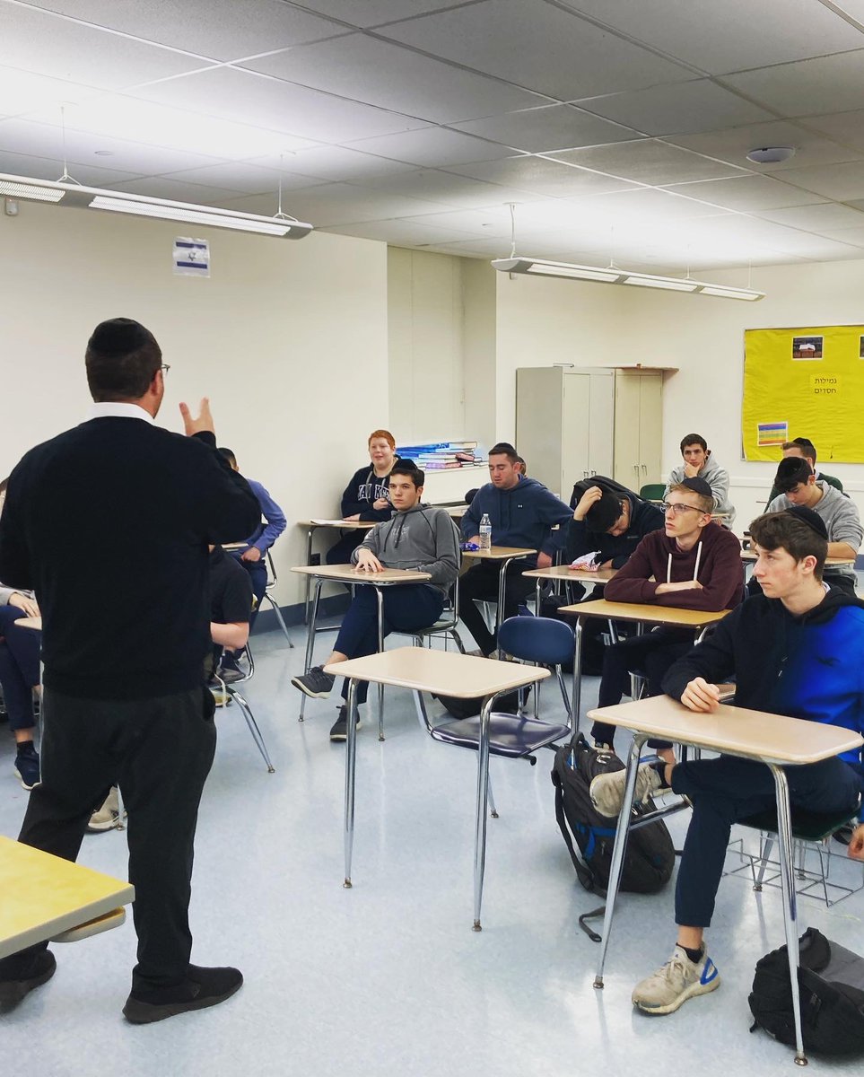 Last week, we were privileged to hear from Rabbi Avi Rosalimsky. Rabbi Rosalimsky told us his personal story about advocating for Israel in the face of anti-semitism. Thank you to Rabbi Rosalimsky for taking some time out of his incredibly busy schedule to speak to us!