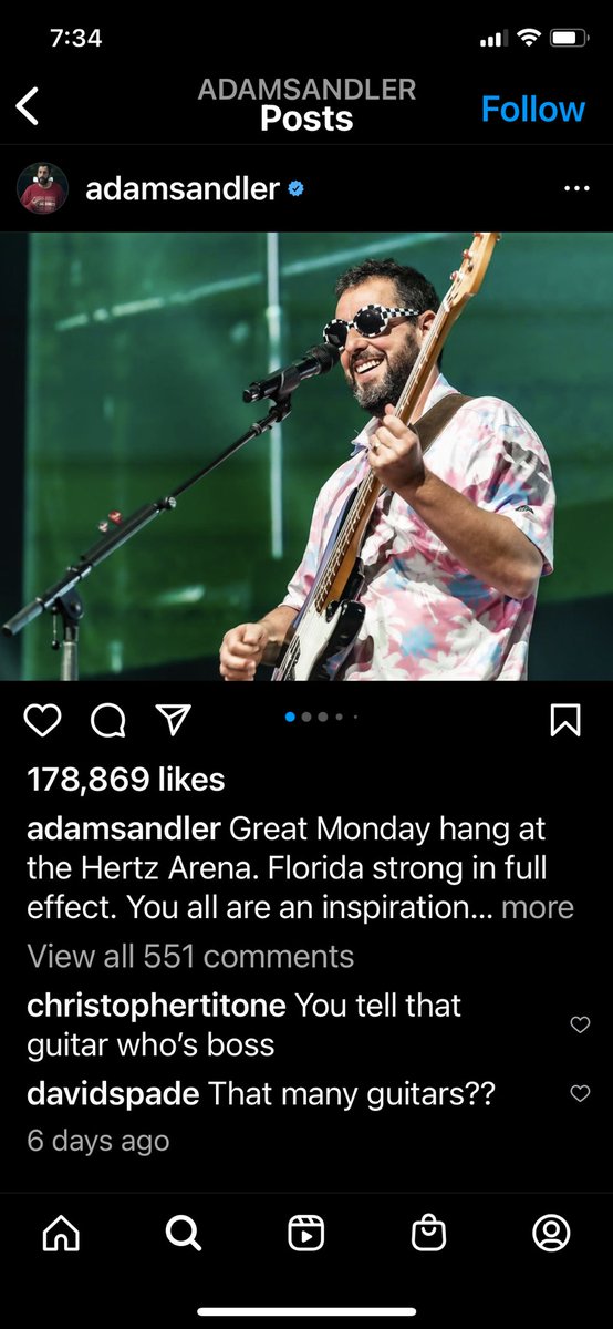 CatskillCup's tweet photo. Great shirt @AdamSandler https://t.co/NrJq8DcLAt