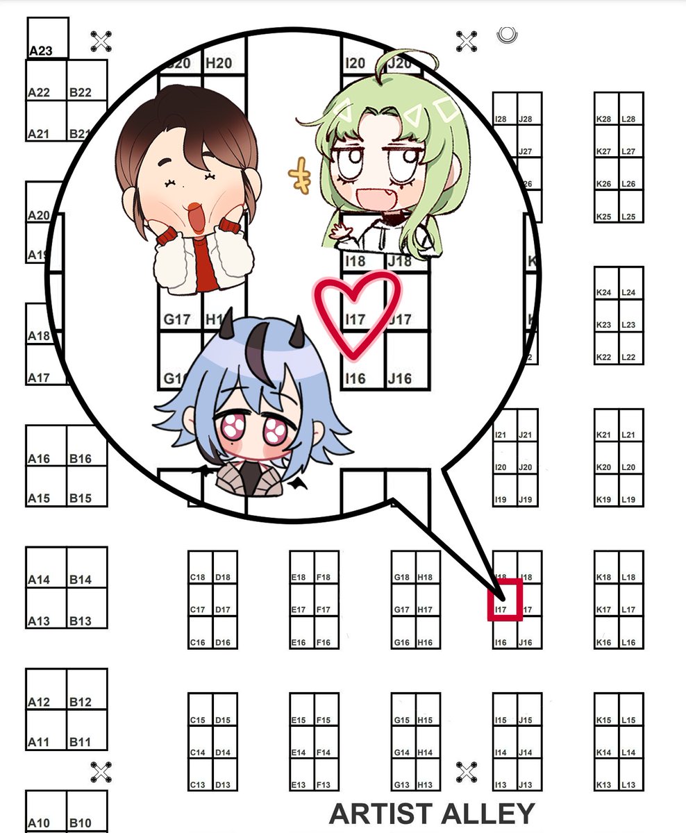 I'll be at ANYC this weekend with @owbajoesigh and @banhseoh at table i17!!!

It's our very first time tabling, so please be kind and gentle with us 🥺 