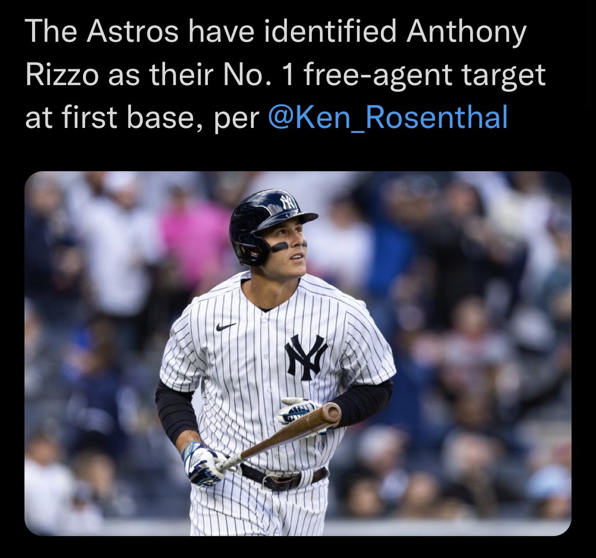 Fuzzy on Twitter "Yankee fans rn"