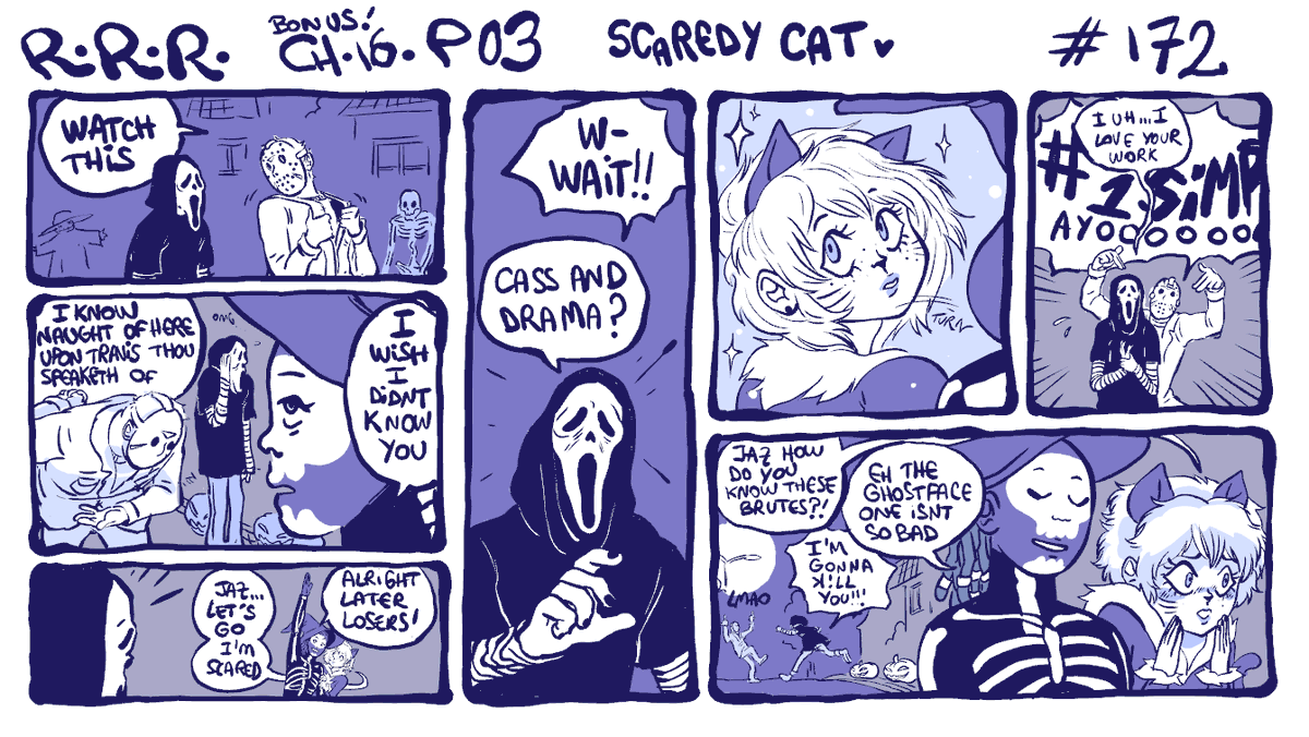 ch16 p 03 ! halloween bonus for #rodneyrrodney ! ;)
BTW today is the last day you can get a Rodney shirt. after this I'm DONE! FINITO! no more shirts!!.. or at least of this design (check out my shop https://t.co/05w5F9z6h7 )