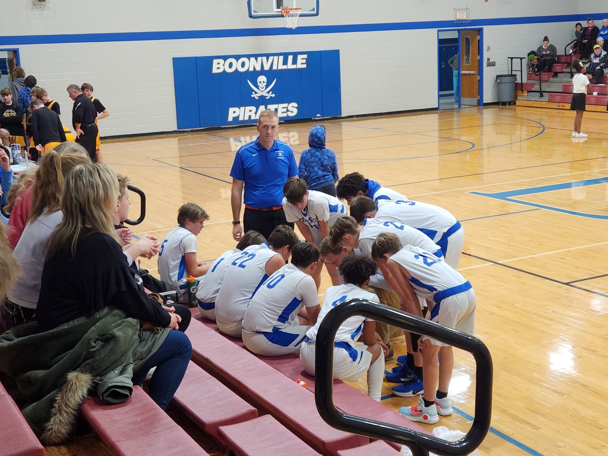 Boonville Boys Basketball on Twitter "Our 8th graders facing off with