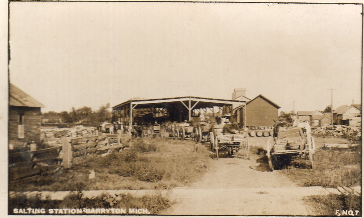 Michigan's Past on Twitter "Barryton Pickle Salting Station (Barryton