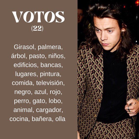 Cristinagress28's tweet photo. Agarré ésta plantilla para votar, es de @statisticsHS 

I’m voting for Harry Styles as Favorite Male Pop Artist at #AMAs https://t.co/aauJjY5jWf