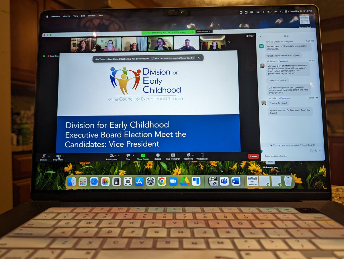 Really enjoyed hearing the candidates for VP speak this evening. I loved that they both spoke of the relationships we can make through our professional organizations. So true!! @decsped