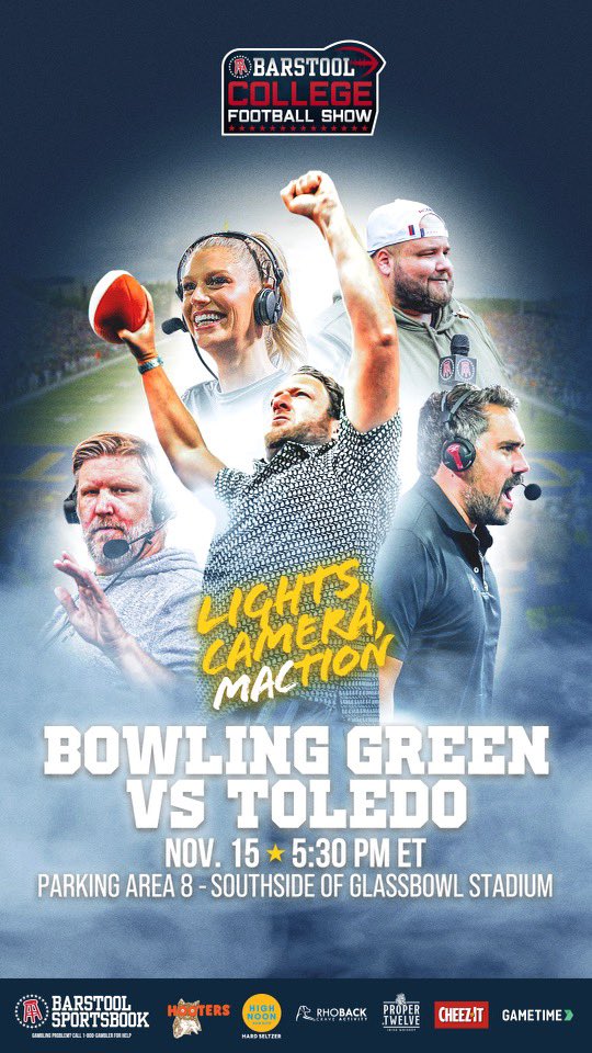 stoolpresidente's tweet photo. I can’t wait to go to the Glass Bowl.  See you tomorrow Toledo https://t.co/2wq8ym5OTg