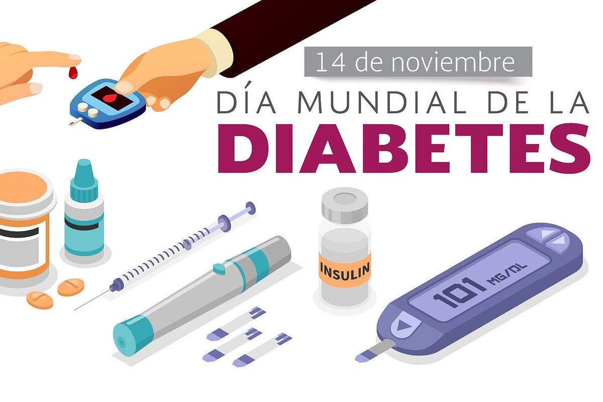 #DiaMundialDeLaDiabetes
El Día Mundial de la Diabetes se creó en 1991 como medio p aumentar la concienciación global sobre la diabetes. Es una oportunidad perfecta para dirigir la atención del público hacia las causas, síntomas, complicaciones y tratamiento de esta grave afección