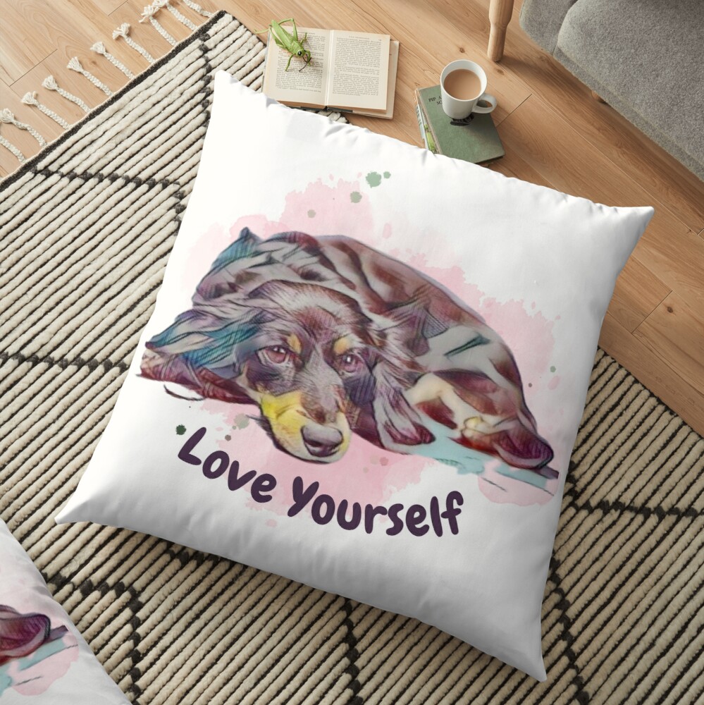 LullabyShop999's tweet photo. 【Lullaby Shop】Love Yourself | Black and Tan Long Coat Puppy | New Arrivals 🎉 
 
📌 New Arrivals for floor-pillow. 🎉 
🔗 https://t.co/Vx98DKHlBI 
 
#LullabyShop #Love #Peace #Art #Design #NewArrivals #Promo #Discount #WeeklyUpdate #floor-pillow https://t.co/X9kvRGa8kW