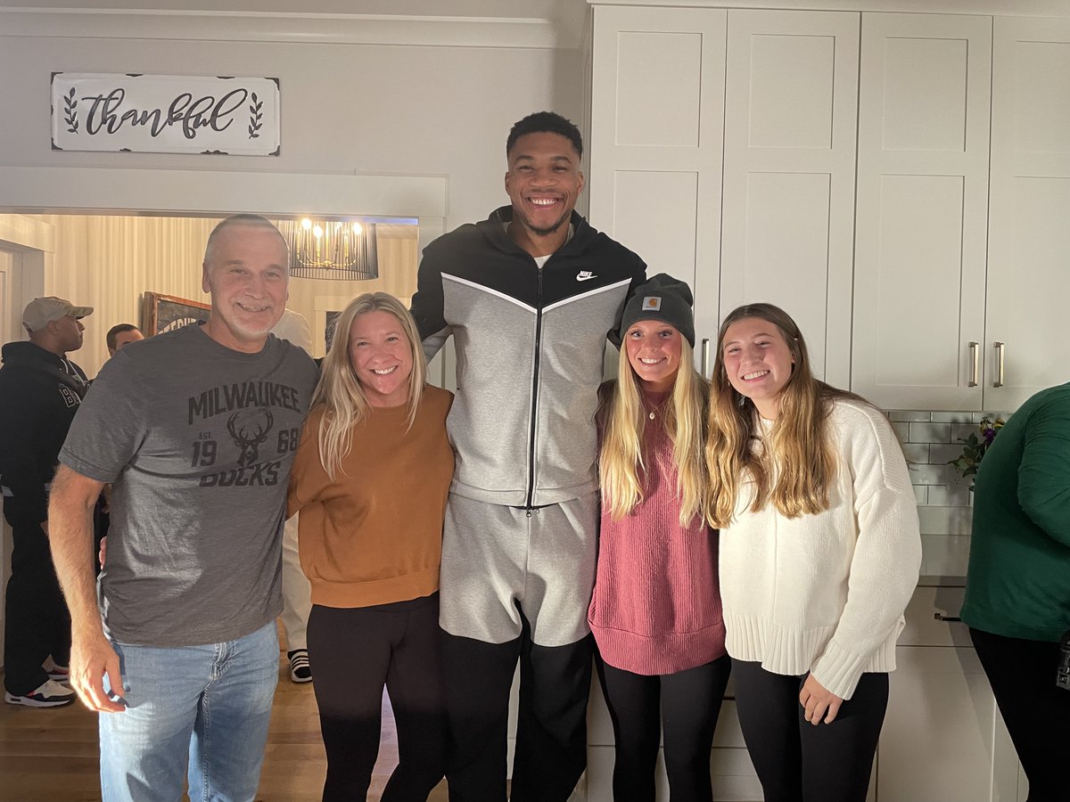 GarySpeaks's tweet photo. So cool to have @Giannis_An34 and @sergeibaka over to the house. They are as nice in person as they seem. Check out what they ate at https://t.co/T89a3hJUYQ. #HowHungryAreYou #LambTongue #CricketTea @zomueller @TyMueller7 @Bucks https://t.co/AeZAil4qt1