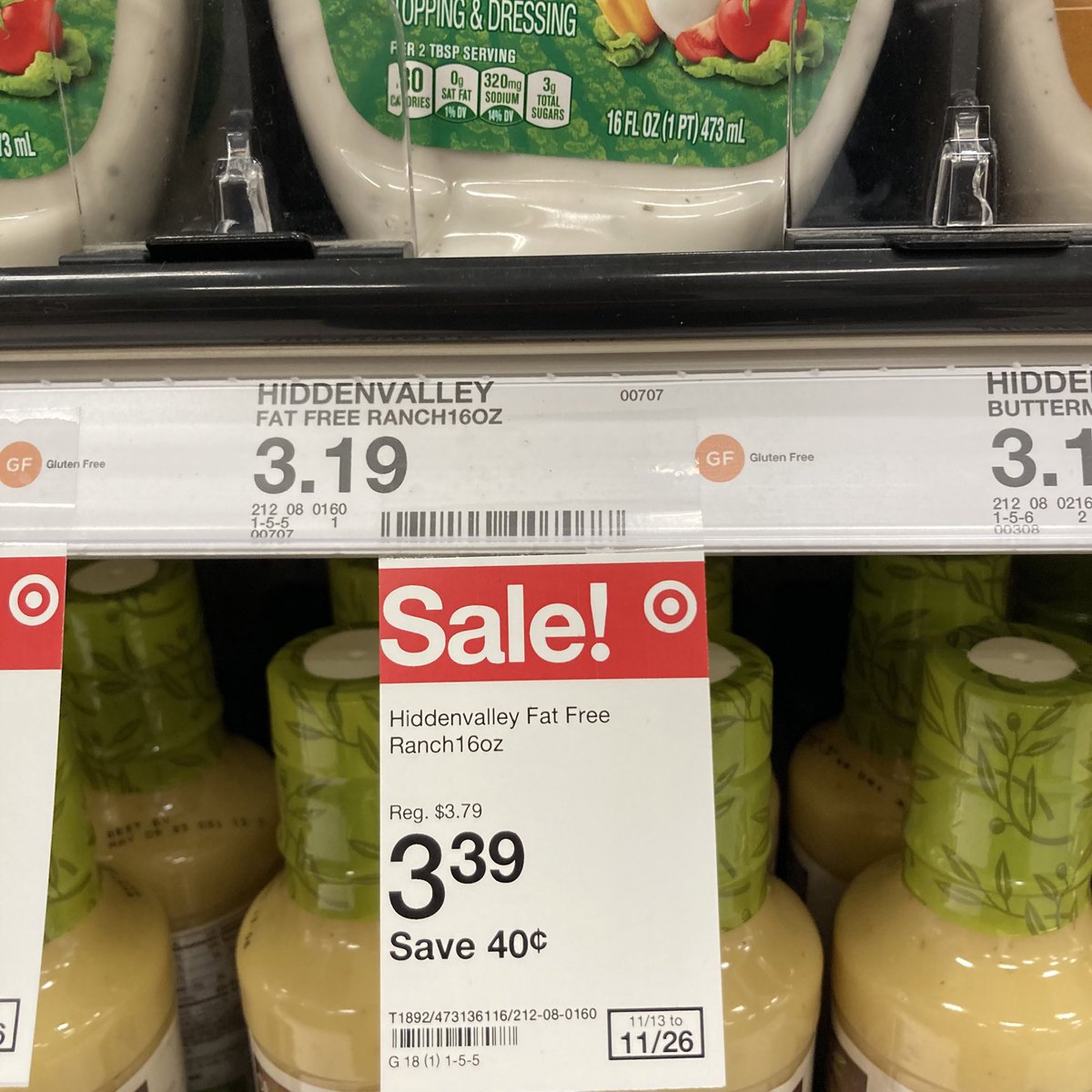 In my experience fairly typical at <a href="/Target/">Target</a> and <a href="/Walmart/">Walmart</a> due to staff shortages many shelf prices have not been updated for over a year and <a href="/NCAgriculture/">NCDA&CS</a> has not been aggressively enforcing scanner errors