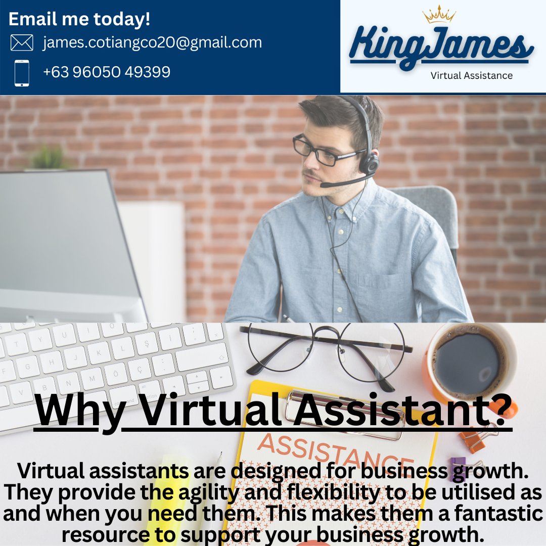 ian_cotiangco's tweet photo. Businesses have a flexible option other than hiring a full-time PA in the form of virtual assistants. They are therefore a more affordable option, which has contributed to the popularity of remote working.
💻👨‍💻🤵📖
#VirtualAssistant #Flexible #Remote #Efficient  #VA https://t.co/9MS9N95NZD